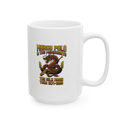Marco Polo Silk Road Tour Ceramic Mug, (11oz, 15oz)