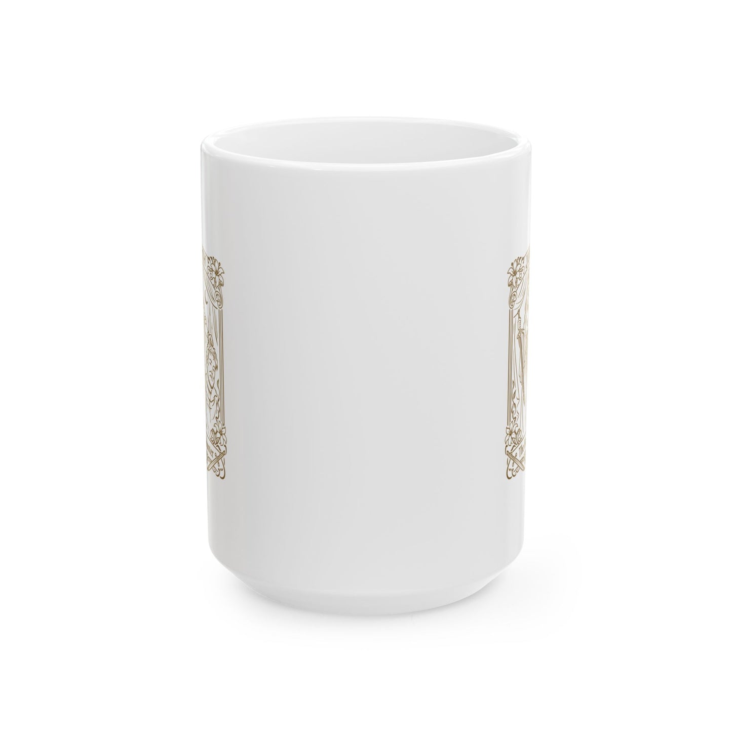 Judith & Holofernes Tarot Style Ceramic Mug, (11oz, 15oz)