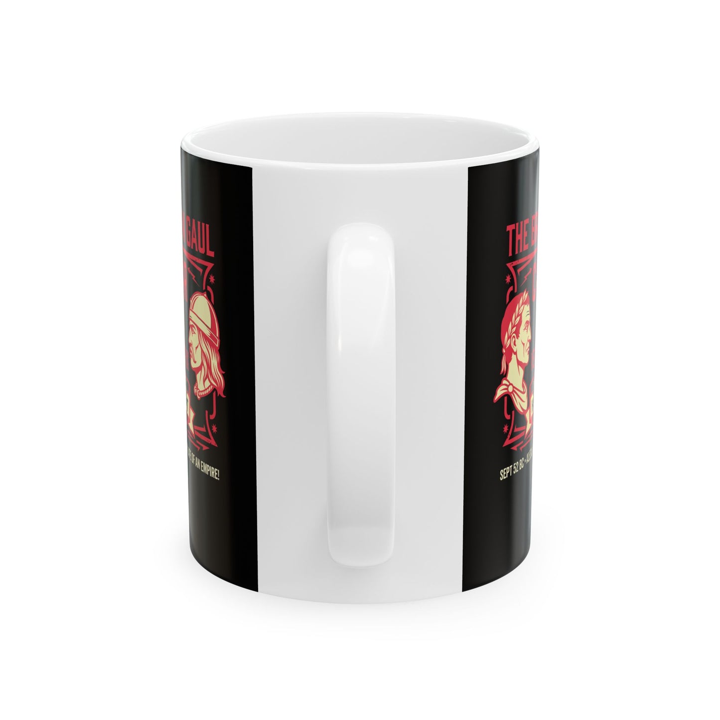 Caesar vs Vercingetorix Battle of Alesia Ceramic Mug, (11oz, 15oz)