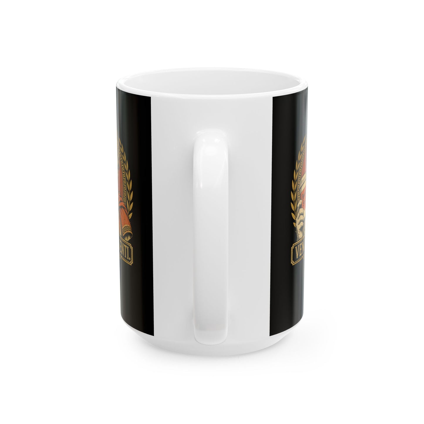 Caesar Venti Pumpkin Spice Ceramic Mug, (11oz, 15oz)