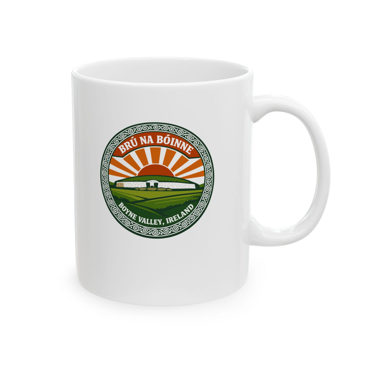 Newgrange Ceramic Mug, (11oz, 15oz)