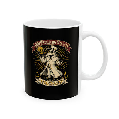Plague Doctor Collector of the Year Ceramic Mug, (11oz, 15oz)