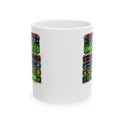 8 Bit Sorry for What I Said Humors Ceramic Mug, (11oz, 15oz)