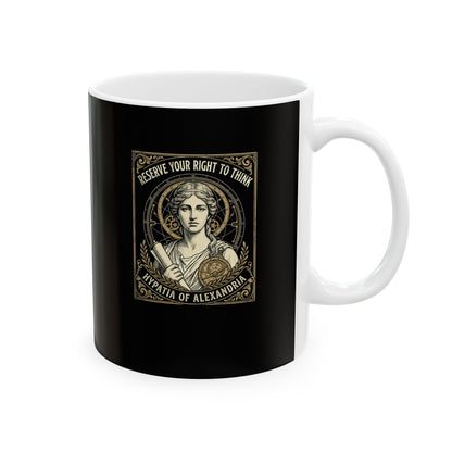 Hypatia of Alexandria Philosopher Ceramic Mug, (11oz, 15oz)