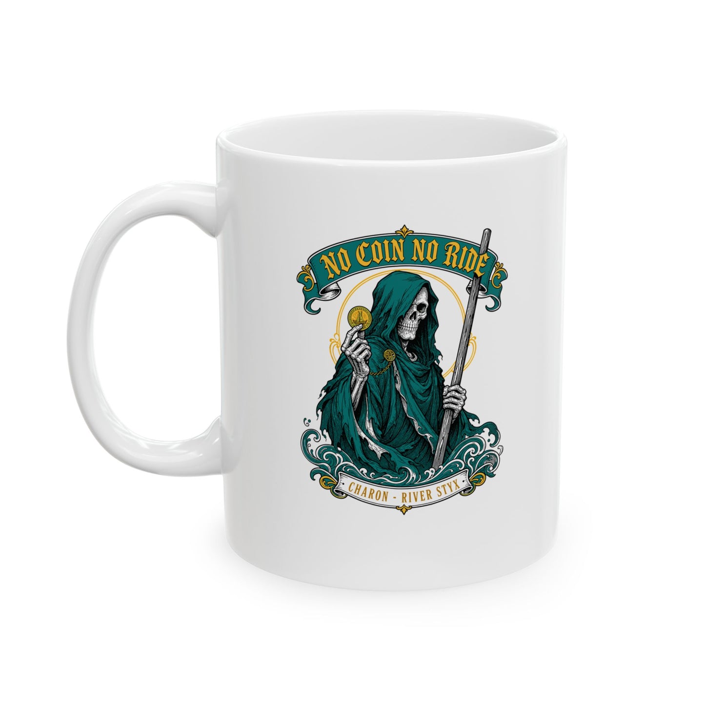 Charon River Styx Ceramic Mug, (11oz, 15oz)