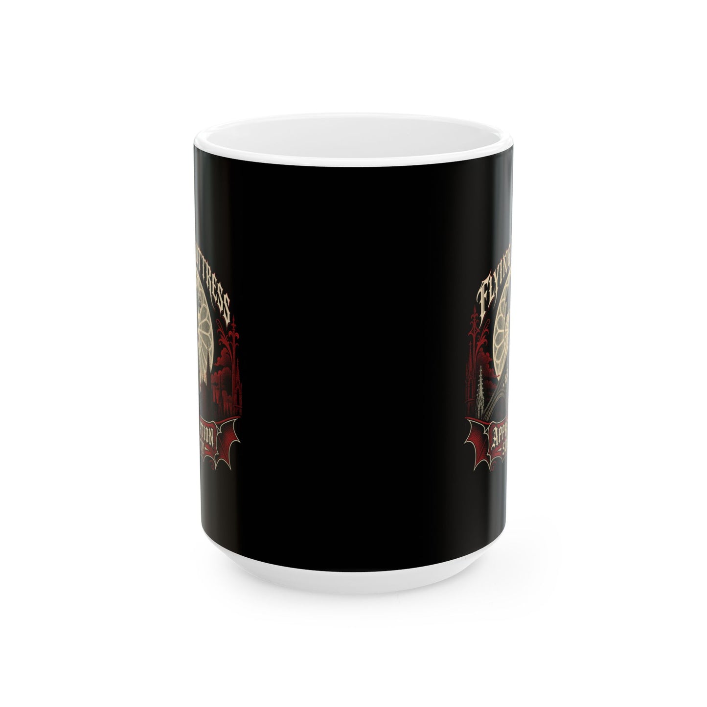 Flying Buttress Appreciation Society Gargoyle Ceramic Mug, (11oz, 15oz)