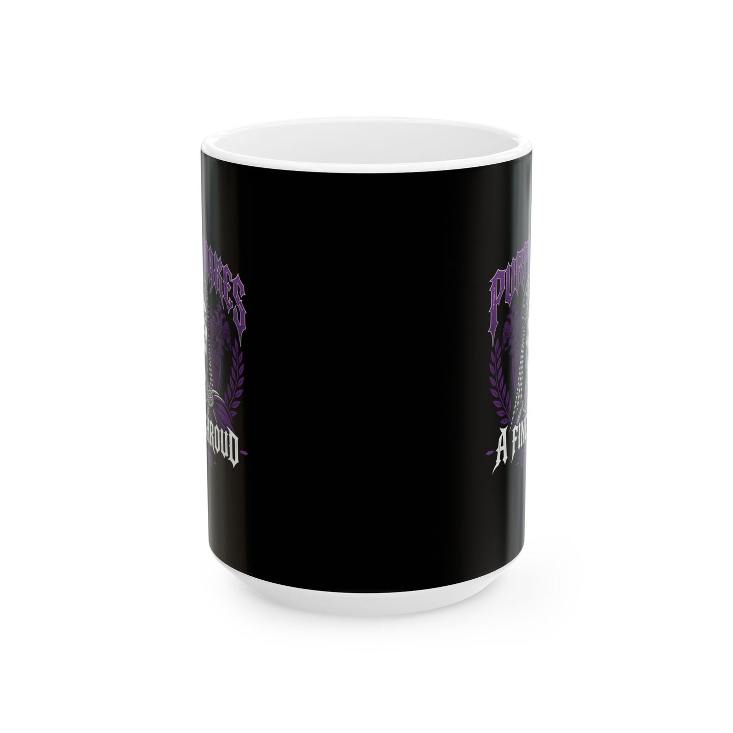 Empress Theodora Purple Shroud Quote Ceramic Mug, (11oz, 15oz)