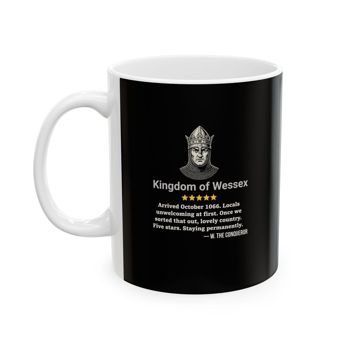 William the Conqueror — Wessex Review Ceramic Mug, (11oz, 15oz)