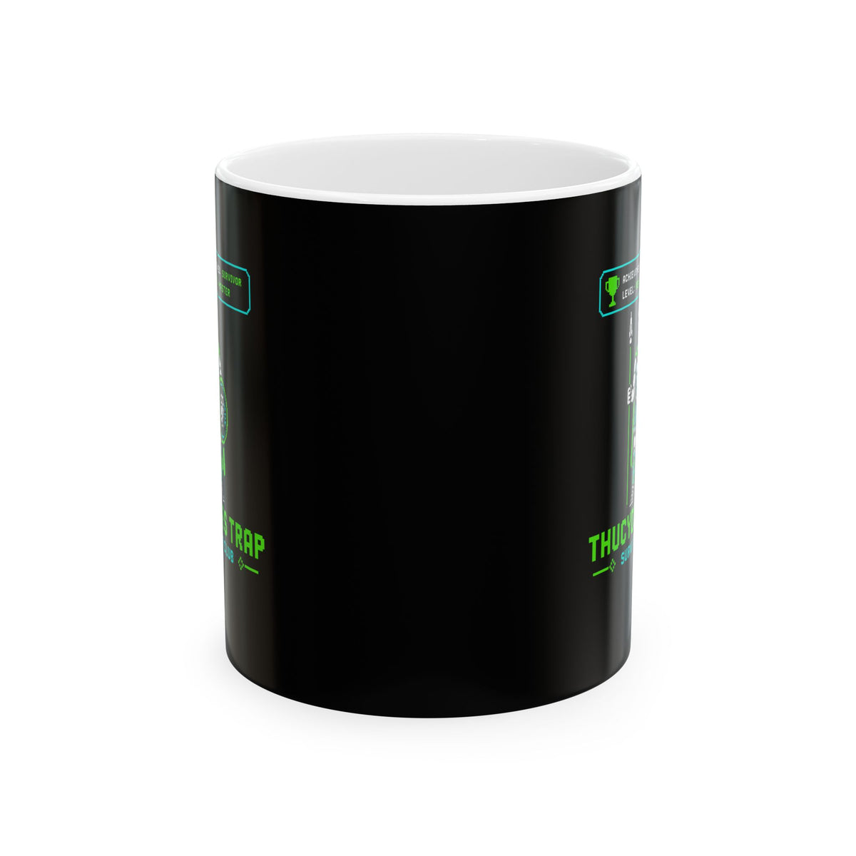 8 Bit Thucydides Trap Survivors Club Ceramic Mug, (11oz, 15oz)