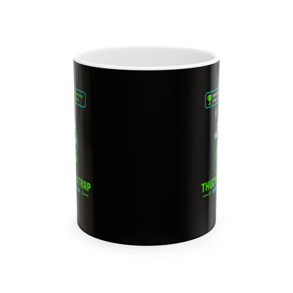 8 Bit Thucydides Trap Survivors Club Ceramic Mug, (11oz, 15oz)