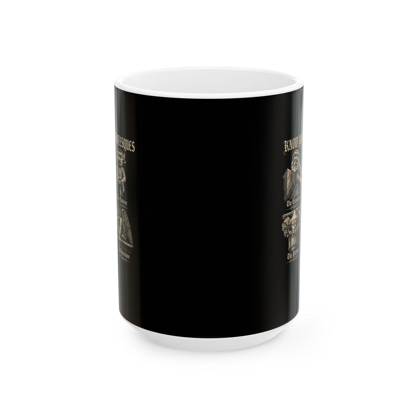 Know Your Grotesques Ceramic Mug, (11oz, 15oz)