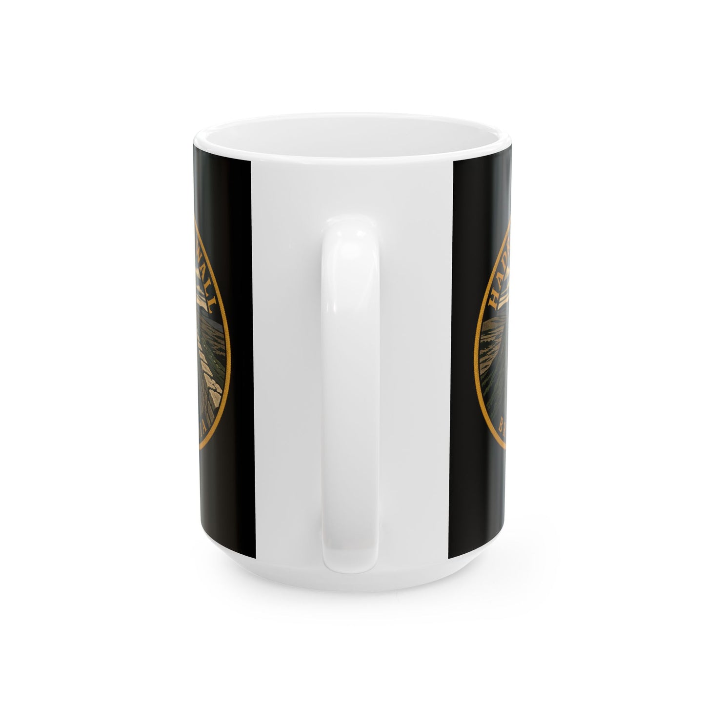 Hadrian's Wall Britannia Patch Ceramic Mug, (11oz, 15oz)