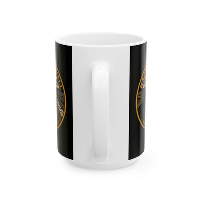 Hadrian's Wall Britannia Patch Ceramic Mug, (11oz, 15oz)