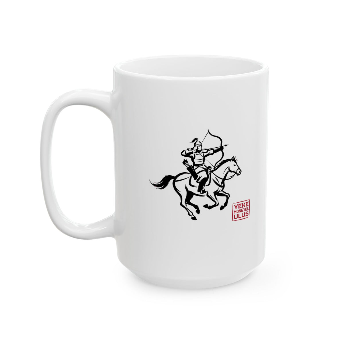 Mongol Horde in Mongolian Ceramic Mug, (11oz, 15oz)