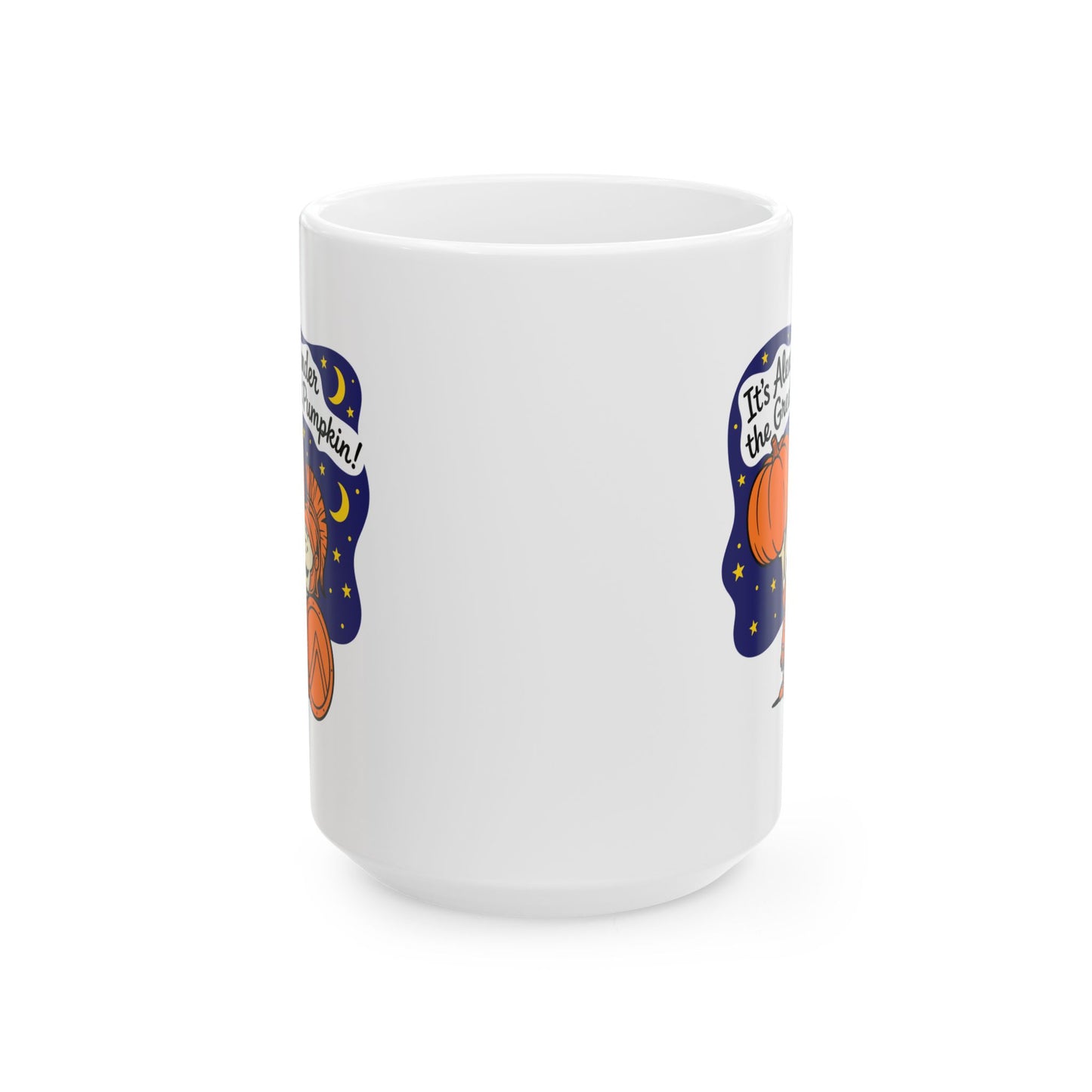 It's Alexander the Great Pumpkin! Ceramic Mug, (11oz, 15oz)