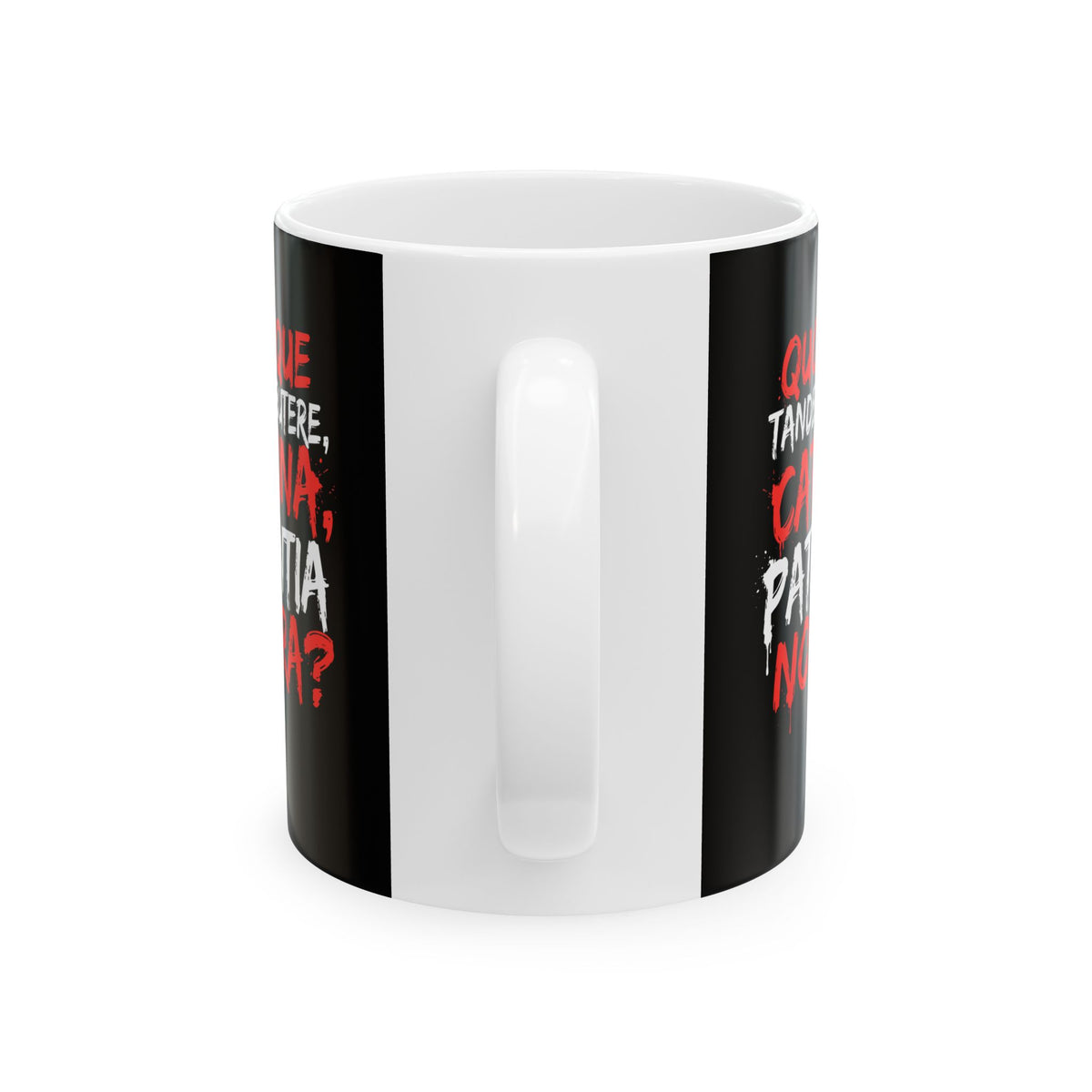 Cicero First Speech Against Catiline Conspiracy Ceramic Mug, (11oz, 15oz)