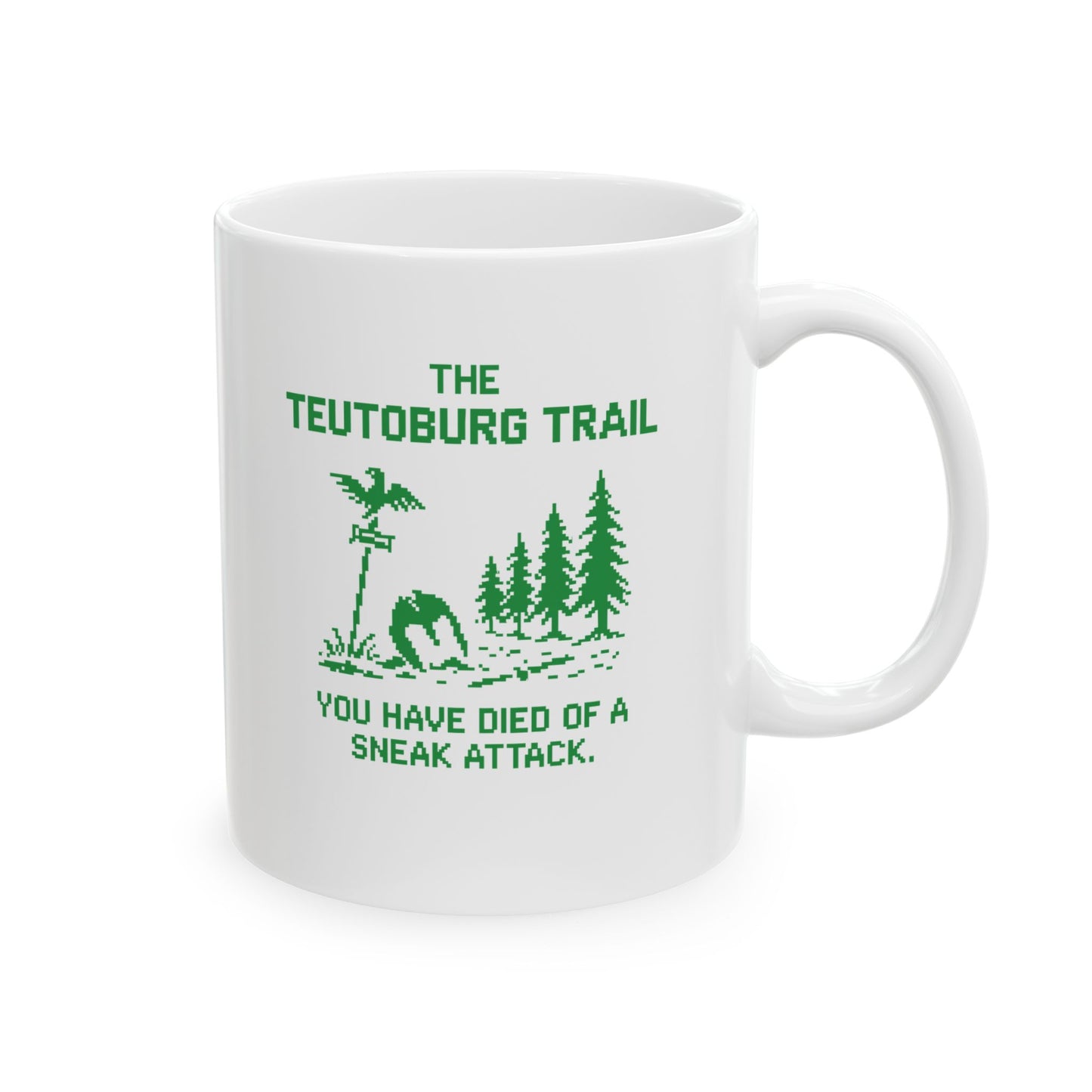 Teutoburg Trail Ceramic Mug, (11oz, 15oz)
