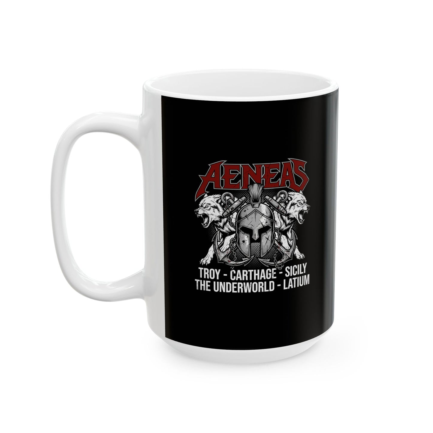 Aeneas Tour Ceramic Mug, (11oz, 15oz)