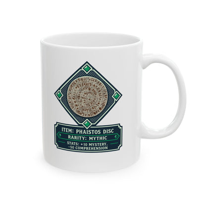 Phaistos Disc Ceramic Mug, (11oz, 15oz)