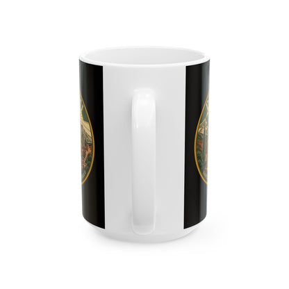 Delphi Sanctuary of Apollo Patch Ceramic Mug, (11oz, 15oz)