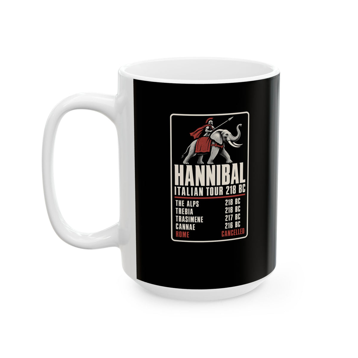 Hannibal Italian Tour Ceramic Mug, (11oz, 15oz)
