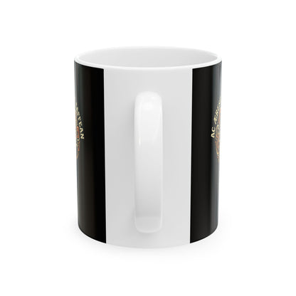 But First Coffee in Old English Ceramic Mug, (11oz, 15oz)