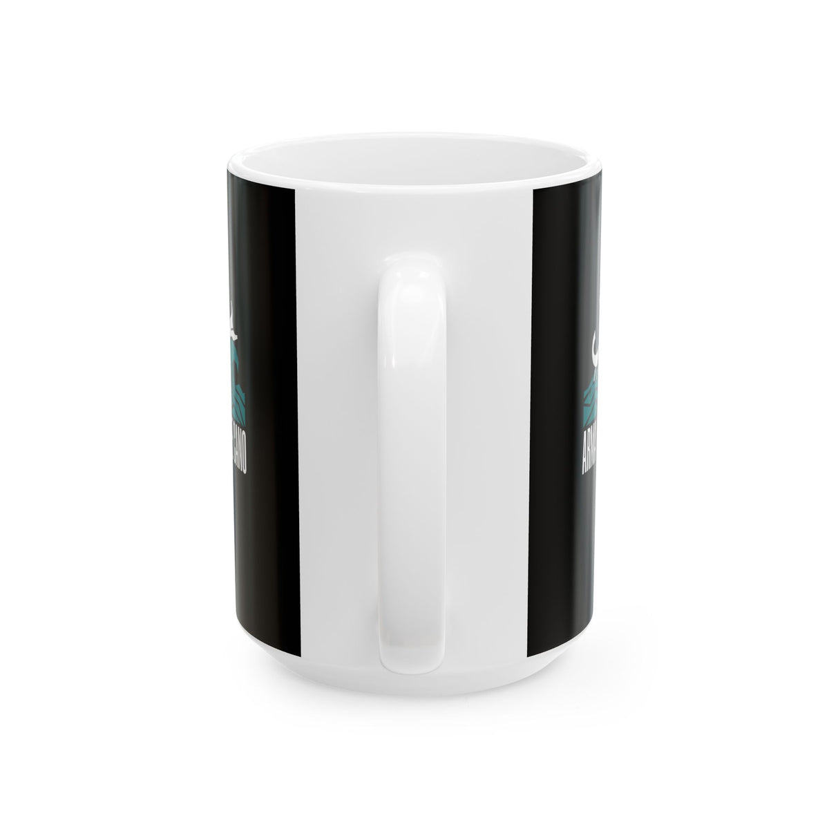 Arma Virumque Cano Minimalist Ceramic Mug, (11oz, 15oz)