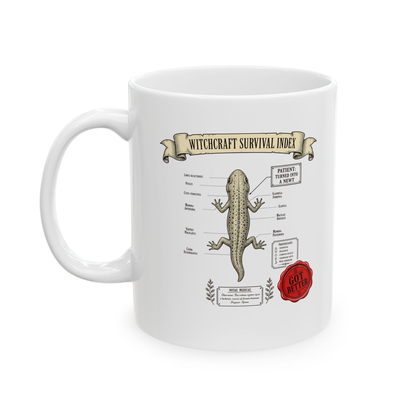 Turned into a Newt but Got Better Ceramic Mug, (11oz, 15oz)
