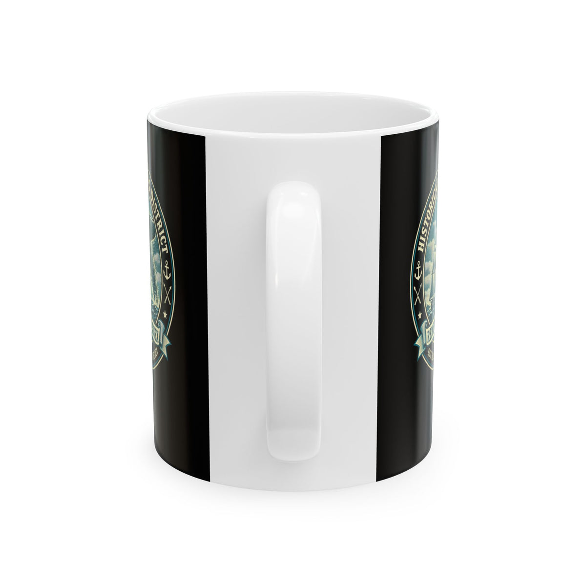 Remember the Essex Whaling District Ceramic Mug, (11oz, 15oz)
