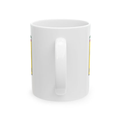 Bucephalus Race Car Logo Ceramic Mug, (11oz, 15oz)