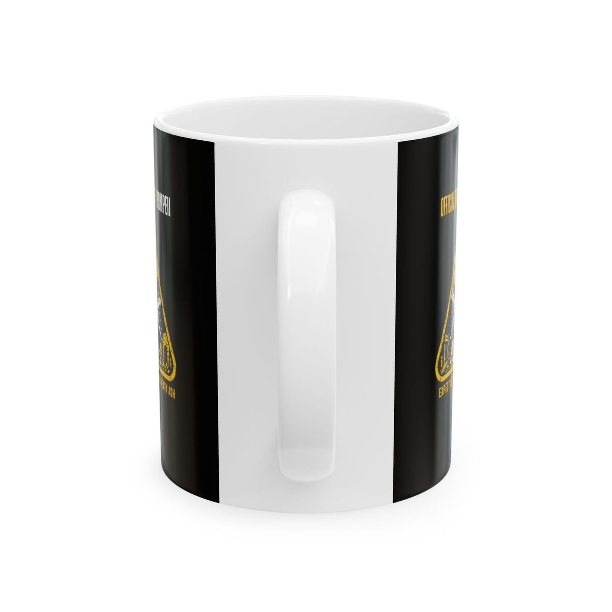 Pompeii Travel Advisory Ceramic Mug, (11oz, 15oz)