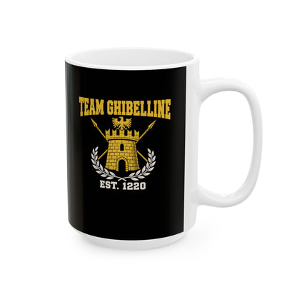 Team Ghibelline Crest Ceramic Mug, (11oz, 15oz)