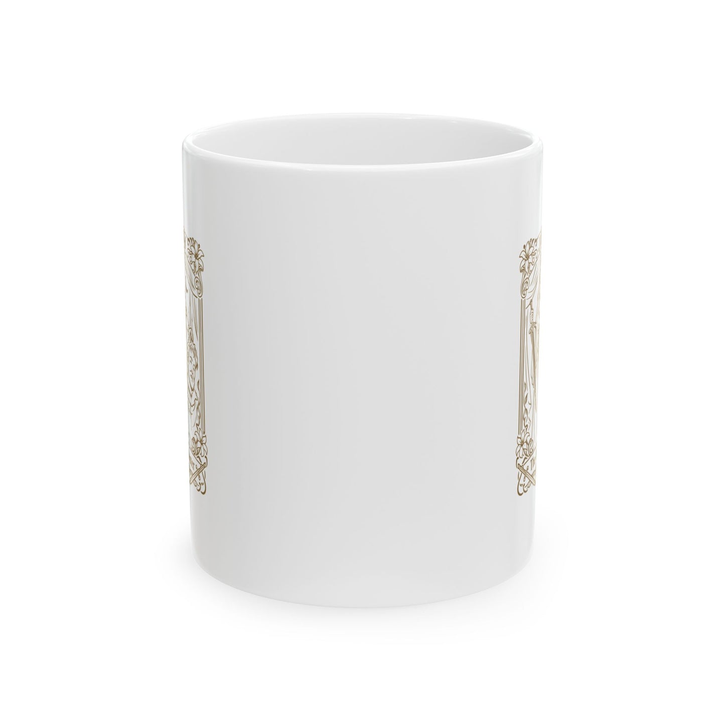 Judith & Holofernes Tarot Style Ceramic Mug, (11oz, 15oz)