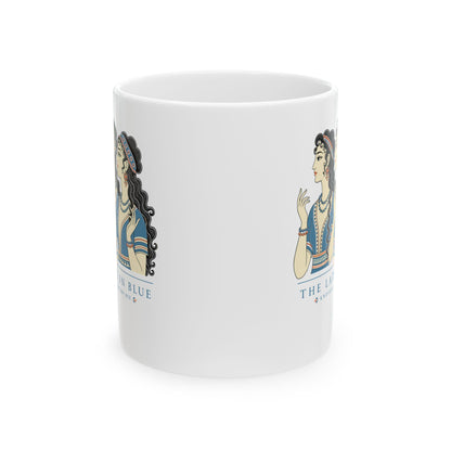 Knossos Minoan Ladies in Blue Ceramic Mug, (11oz, 15oz)