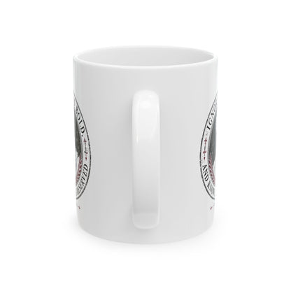 Thucydides Quote Ignorance is Bold Ceramic Mug, (11oz, 15oz)