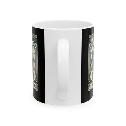 The Gladiatrici Tarot Ceramic Mug, (11oz, 15oz)