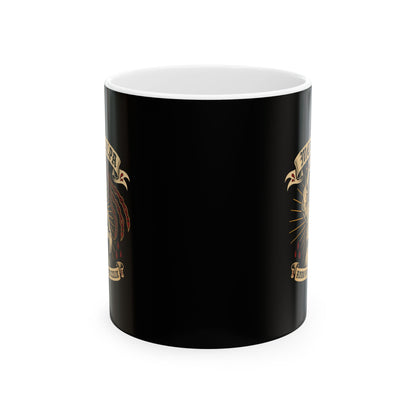 The Flagellant Mea Culpa Black Plague Ceramic Mug, (11oz, 15oz)