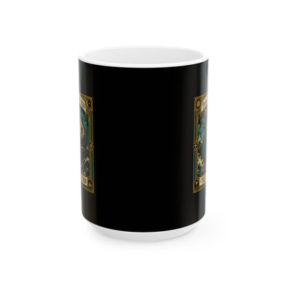Party Like It's 1120 White Ship Ceramic Mug, (11oz, 15oz)