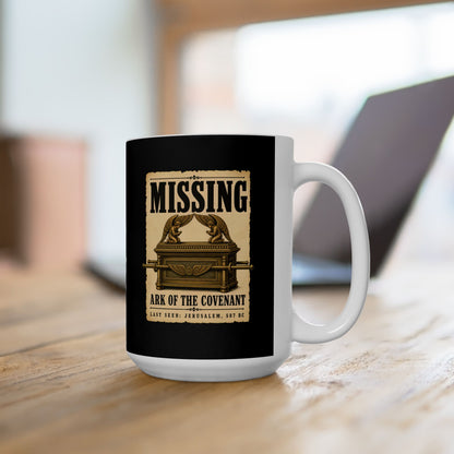 Missing Ark of the Covenant Poster Ceramic Mug, (11oz, 15oz)