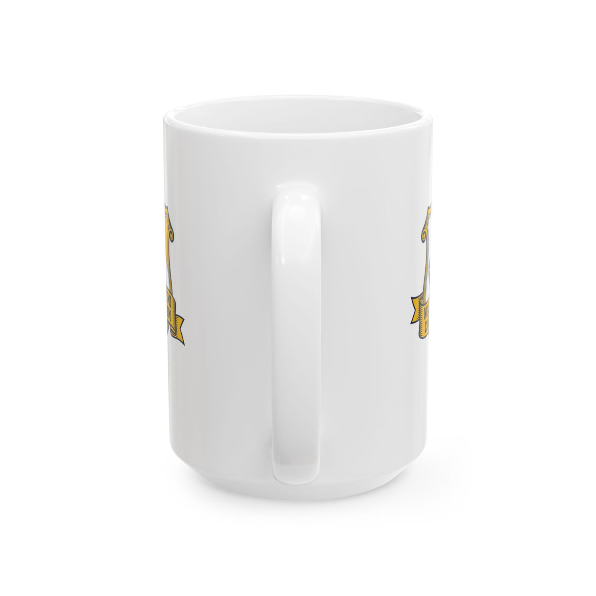 Don't Let the Bastards Grind You Down Latin Quote Ceramic Mug, (11oz, 15oz)