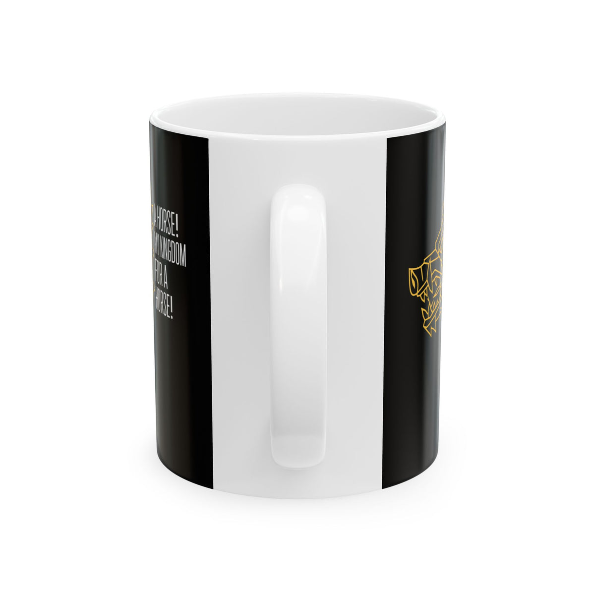 Richard III Kingdom for a Horse Ceramic Mug, (11oz, 15oz)