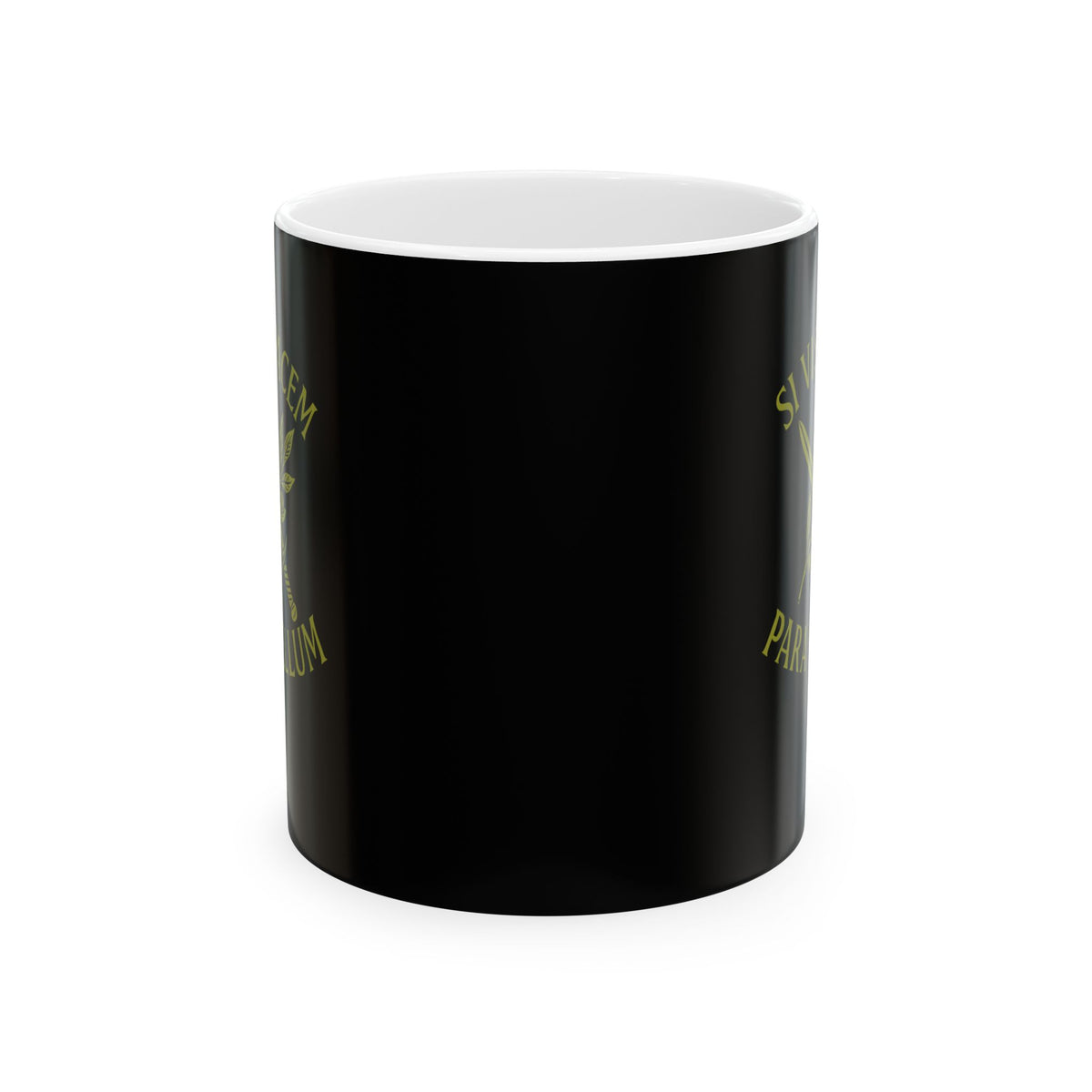 Si Vis Pacem Para Bellum Ceramic Mug, (11oz, 15oz)