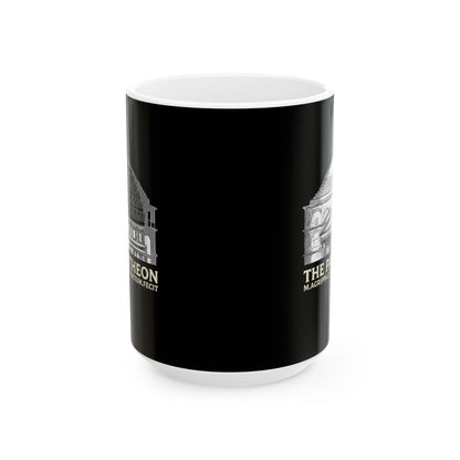 Cross Section Pantheon Ceramic Mug, (11oz, 15oz)