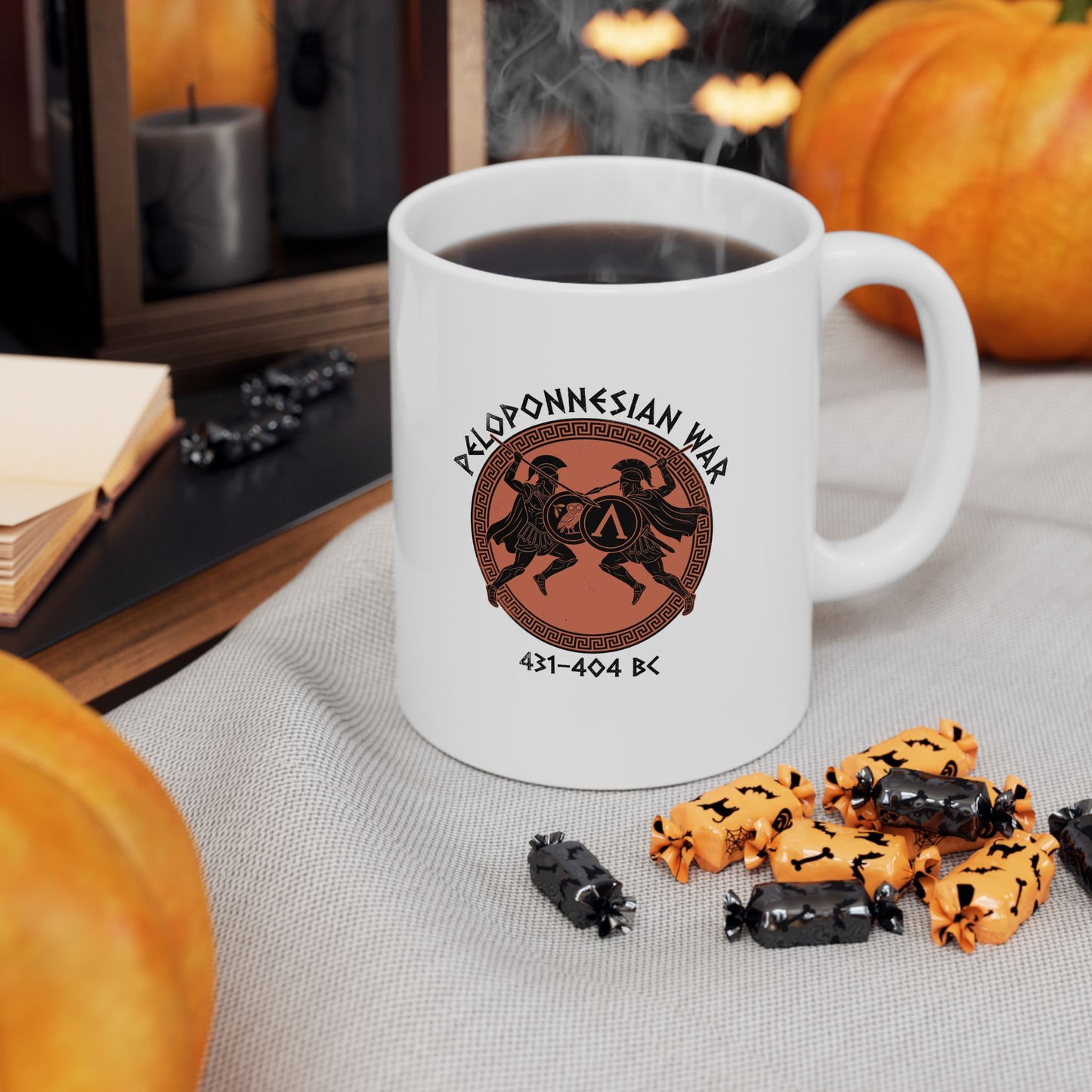Peloponnesian War Ceramic Mug, (11oz, 15oz)