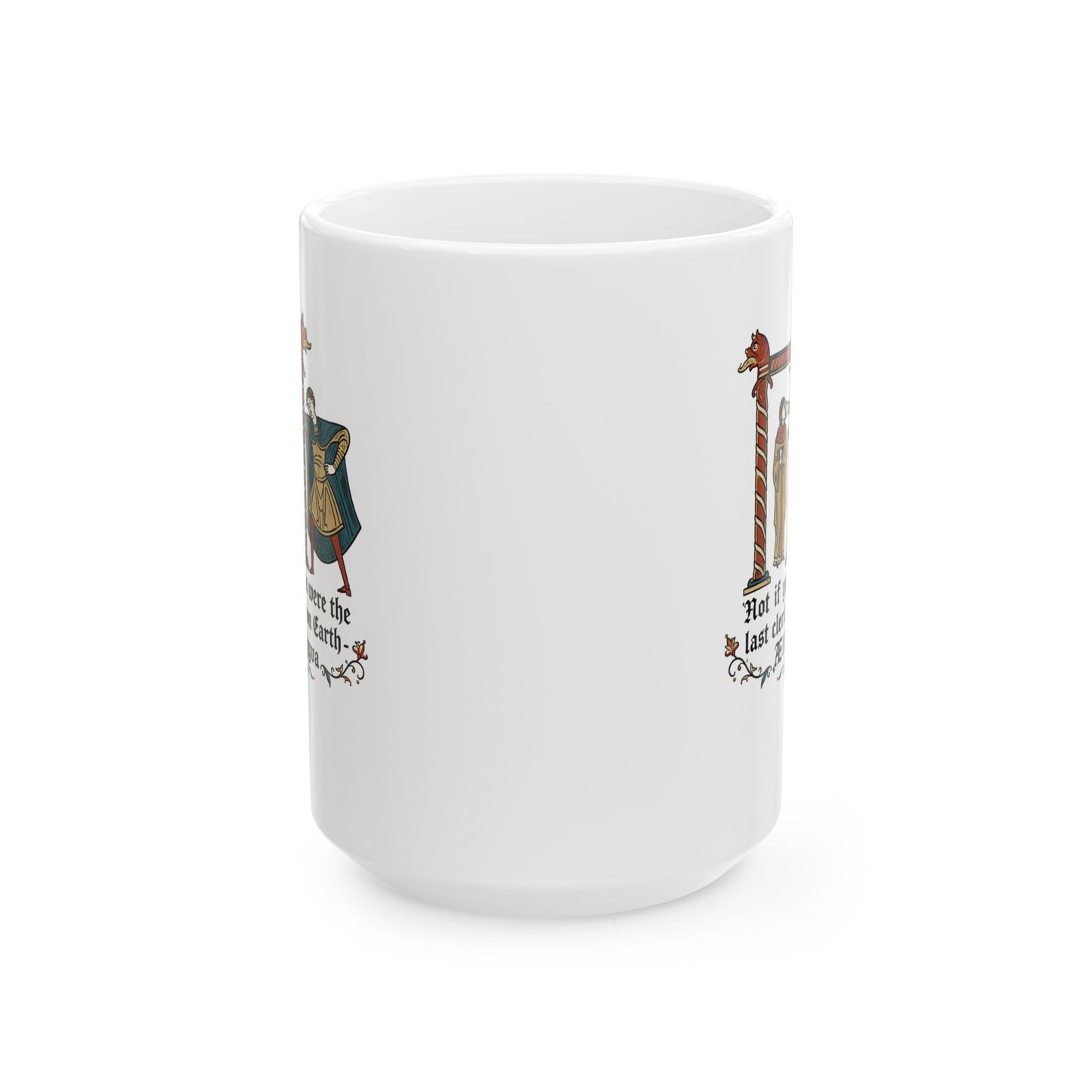 Ælfgyva Bayeux Tapestry Ceramic Mug, (11oz, 15oz)