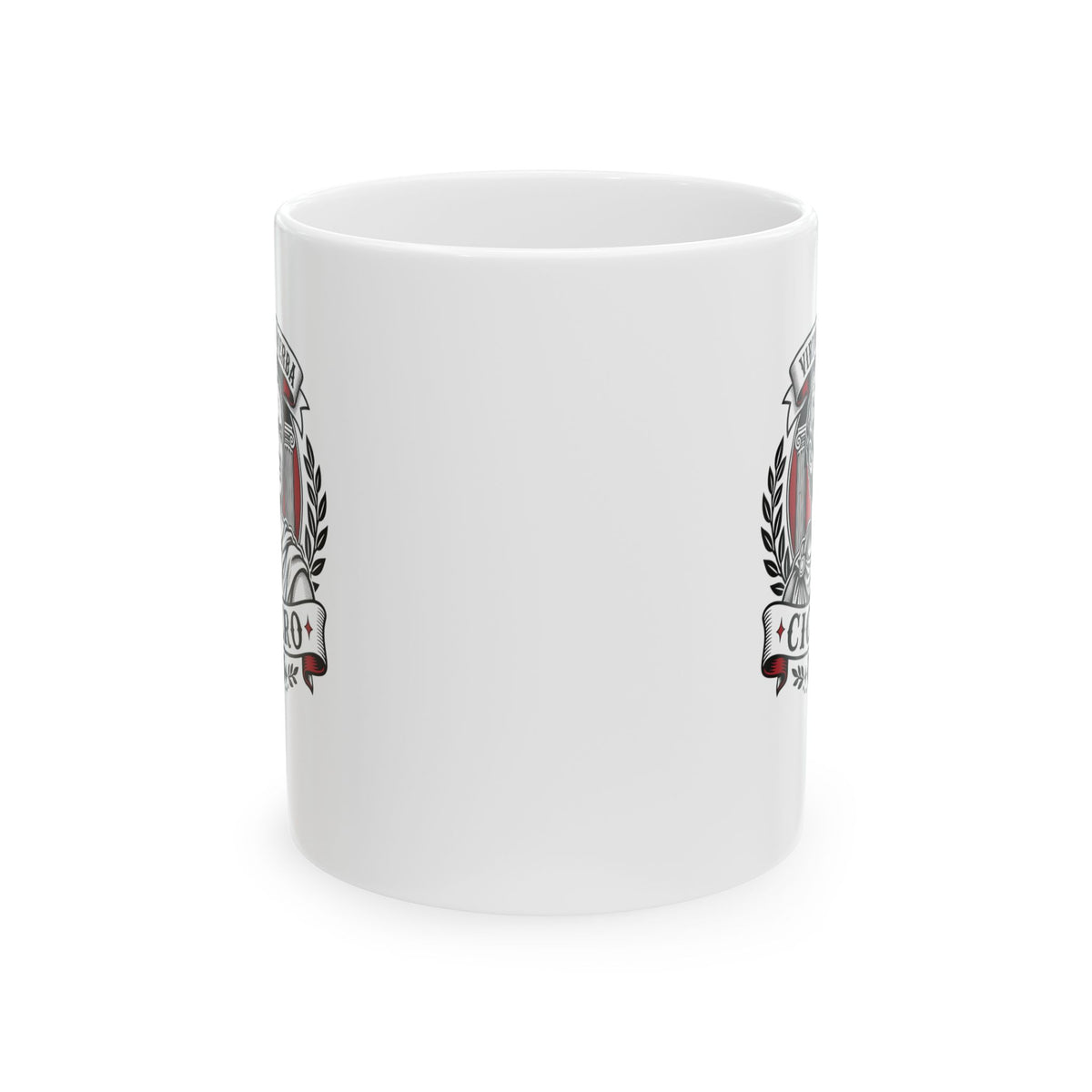 Virtus in Verba Cicero Ceramic Mug, (11oz, 15oz)