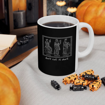 Three Fates Clotho Lachesis Atropos Ceramic Mug, (11oz, 15oz)