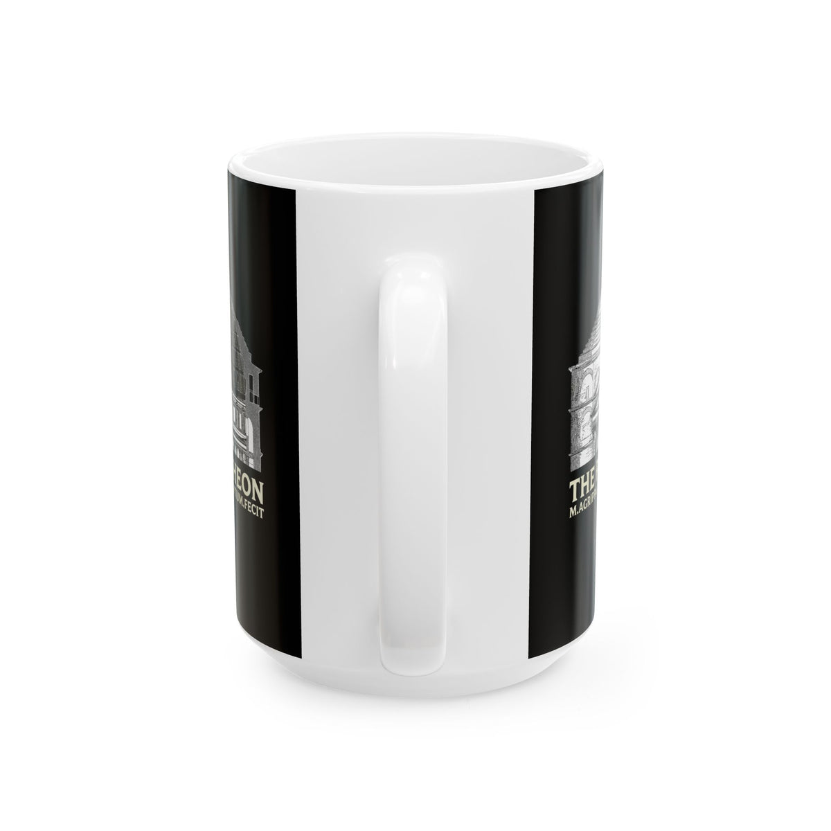 Cross Section Pantheon Ceramic Mug, (11oz, 15oz)