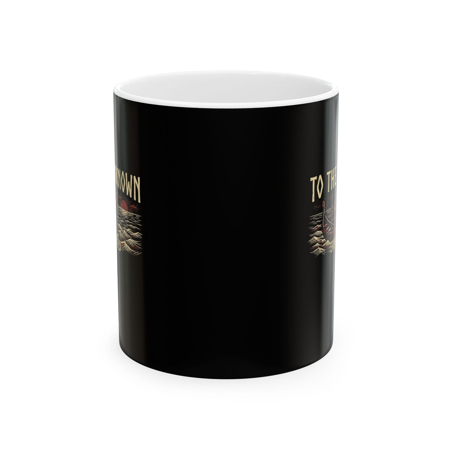 Erik the Red Into the Unknown Ceramic Mug, (11oz, 15oz)