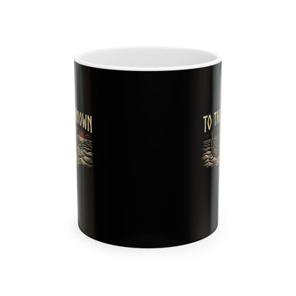 Erik the Red Into the Unknown Ceramic Mug, (11oz, 15oz)